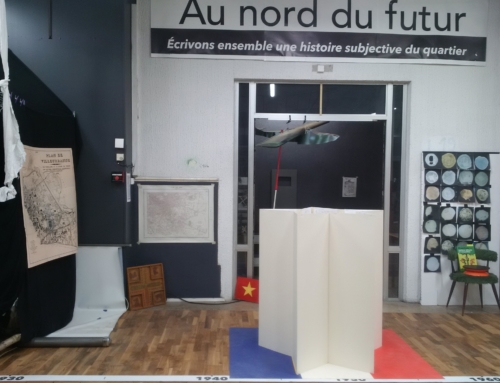 au nord du futur : création d’une installation artistique
